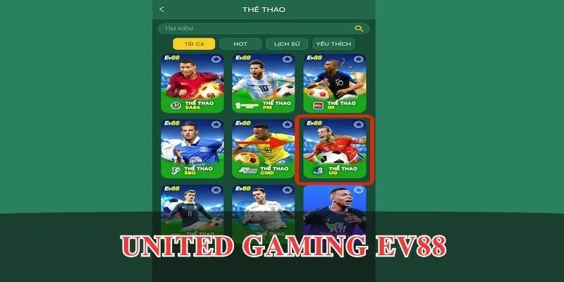 United Gaming EV88 - Game Thể Thao Hàng Đầu Thế Giới 1 united gaming ev88